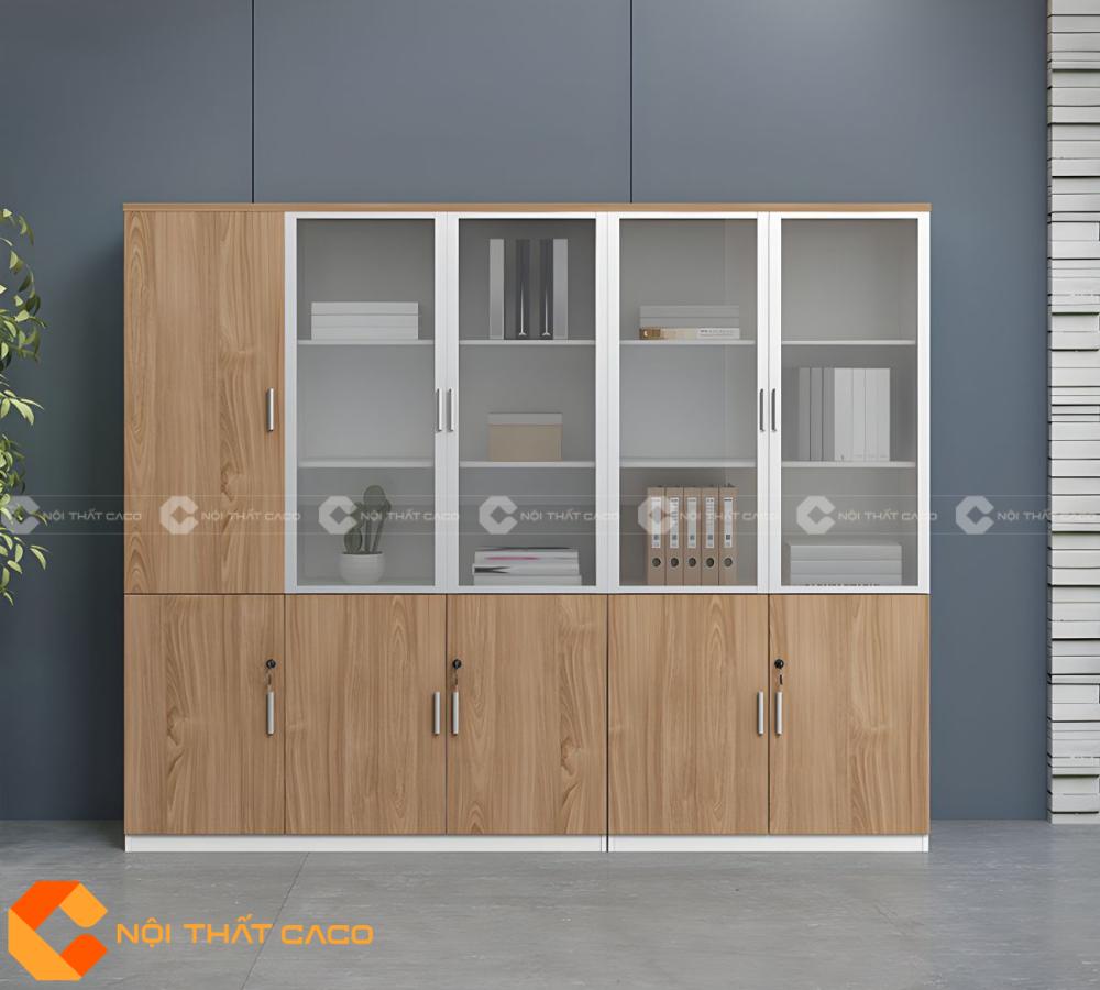 Tủ Hồ Sơ Gỗ Công Nghiệp THS034
