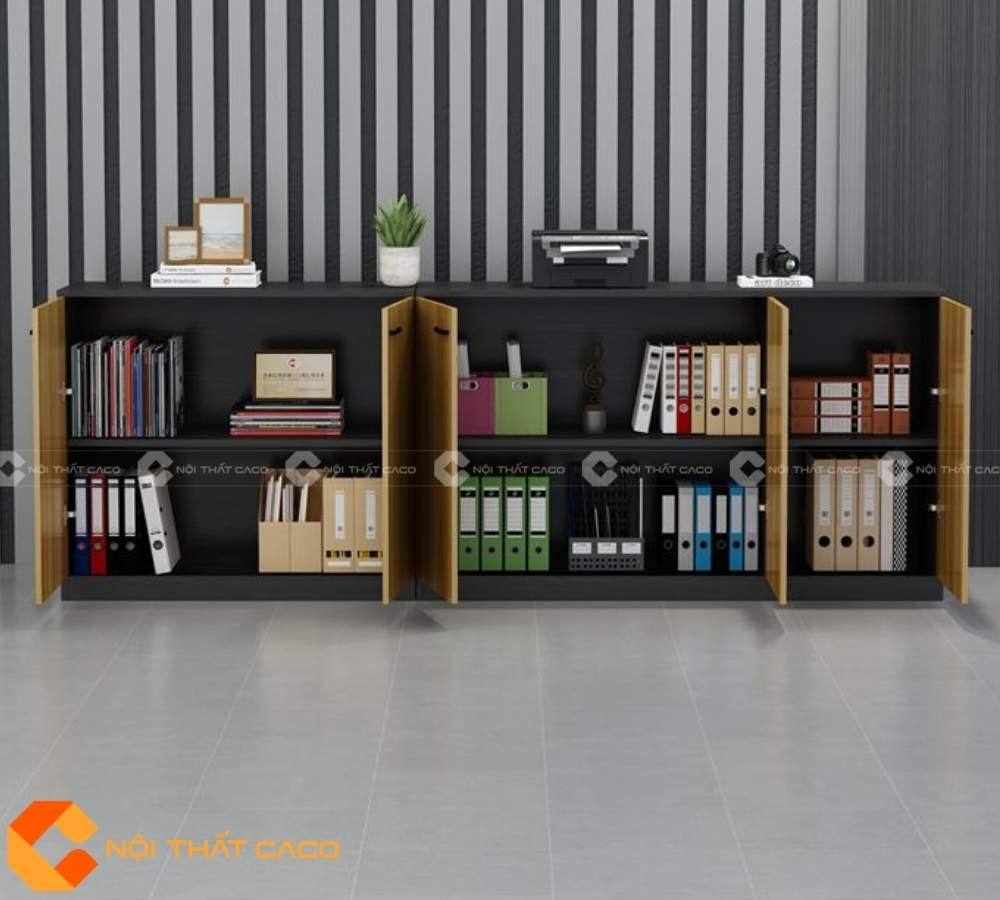 Tủ Hồ Sơ Gỗ Công Nghiệp THS027
