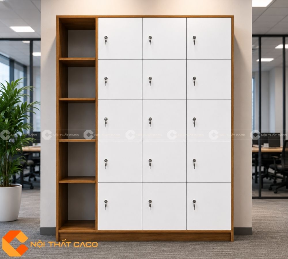 Tủ Locker Gỗ Công Nghiệp LK014