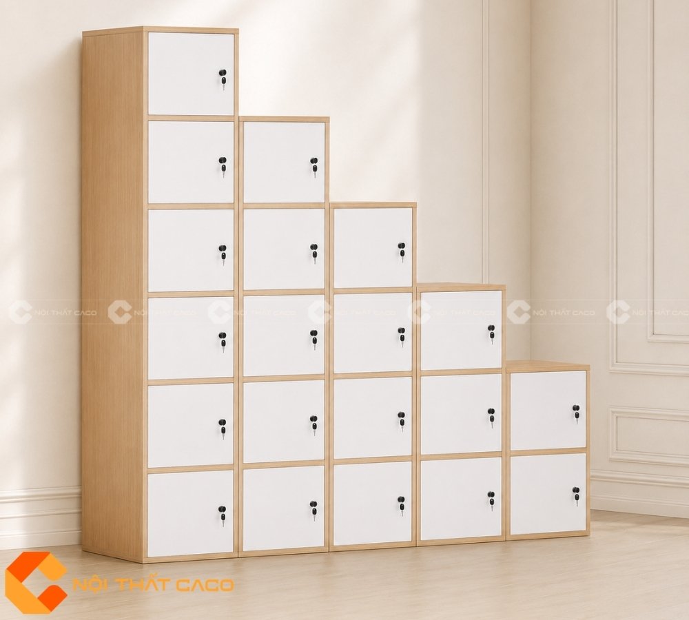 Tủ Locker Gỗ Công Nghiệp LK016