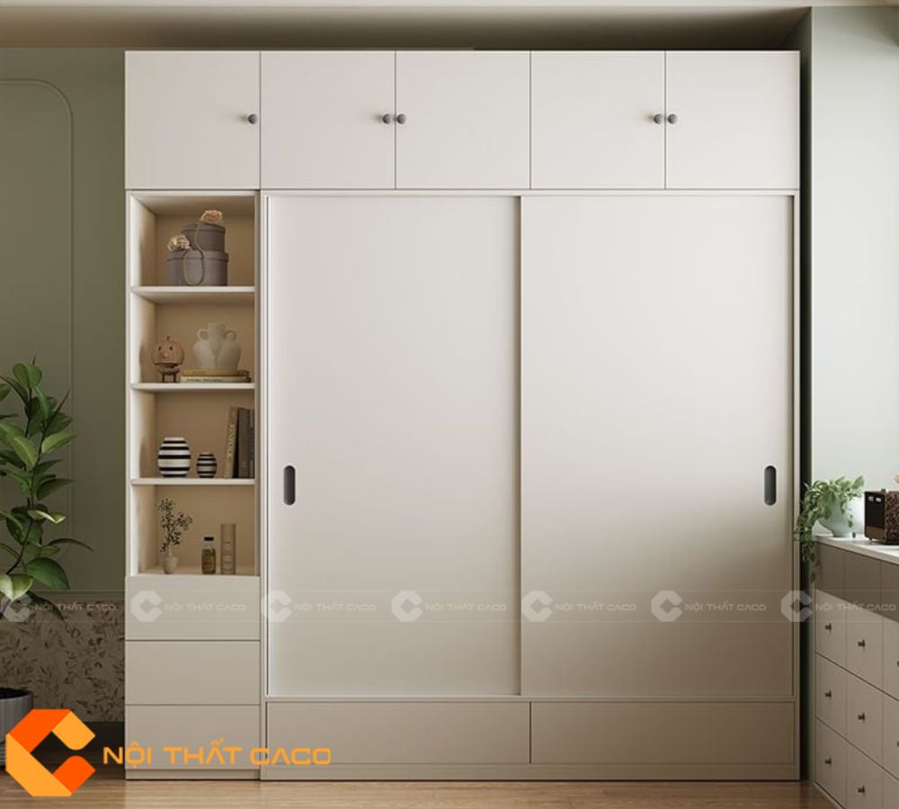 Tủ Quần Áo Gỗ Công Nghiệp TAM096