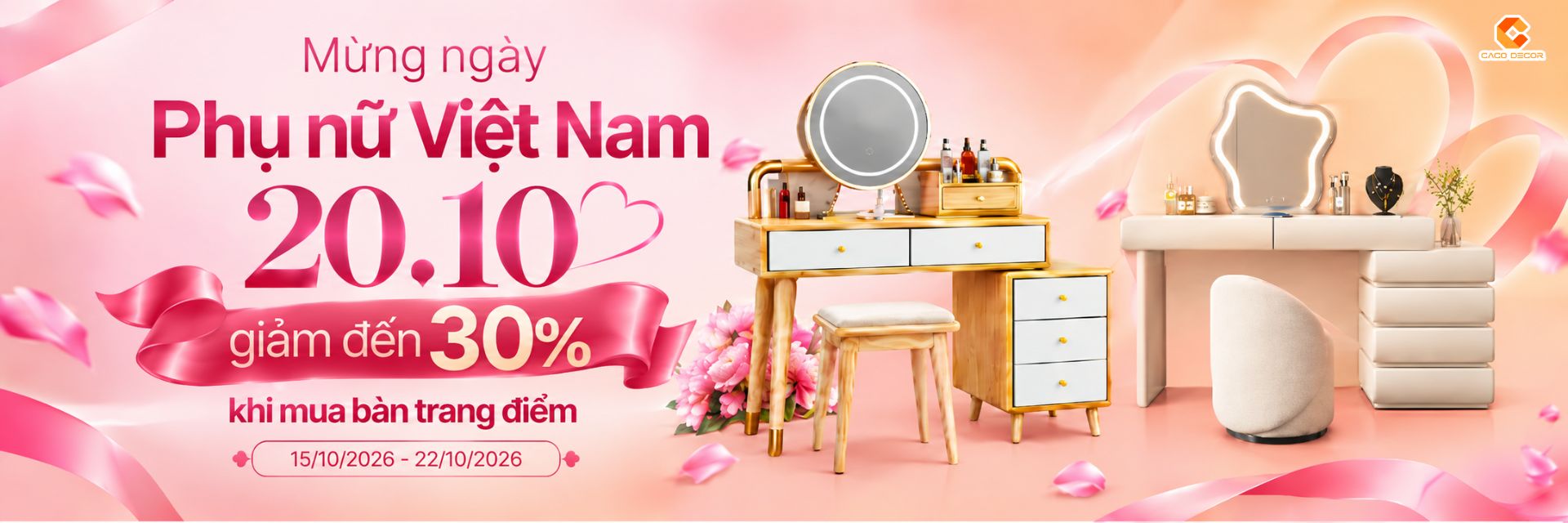 Khuyến mãi ngày Phụ Nữ Việt Nam