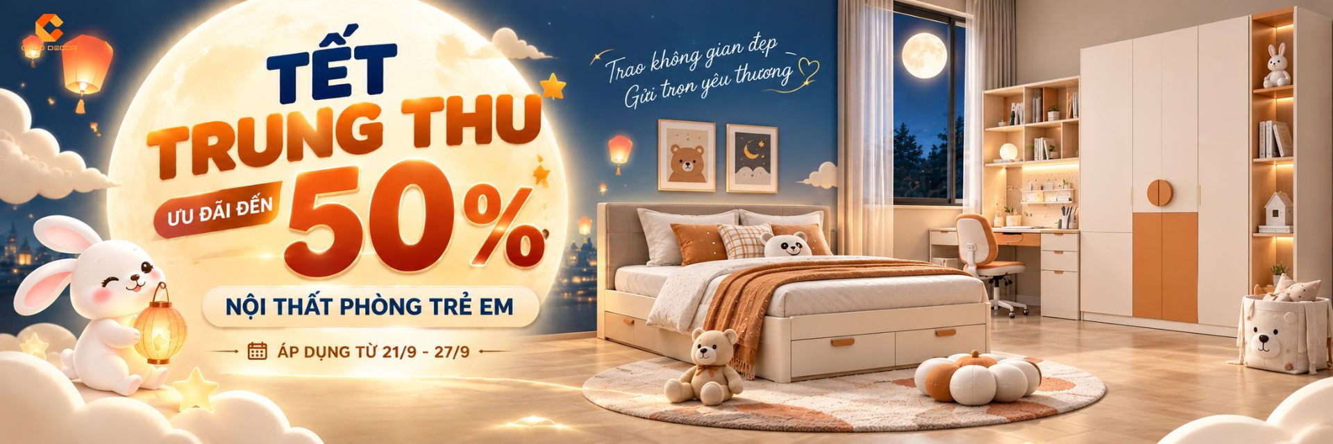 Nội Thất CaCo sale Tết Trung thu
