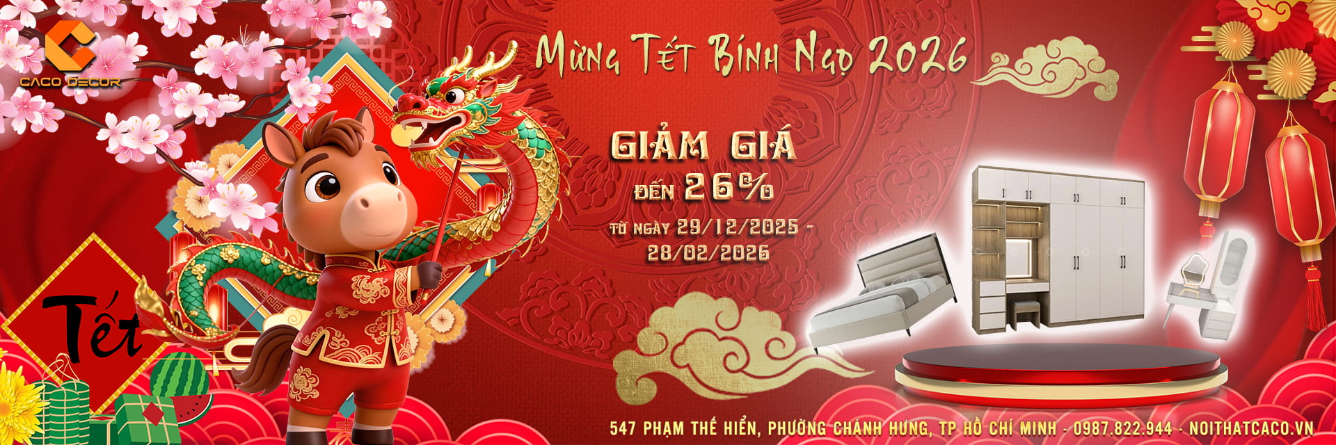 Mừng Tết Bính Ngọ Sale Lớn