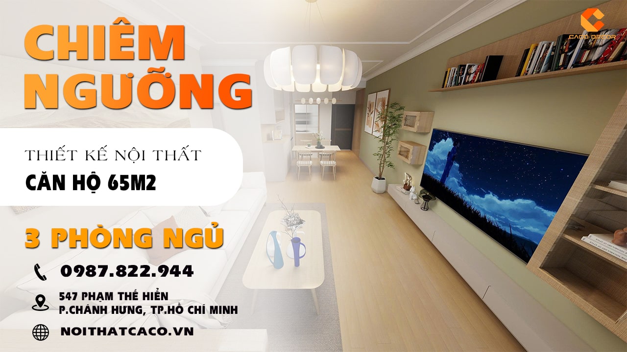 avatar video Thiết Kế Nội Thất Căn Hộ 65m2 Phong Cách Nhật Bắc Âu