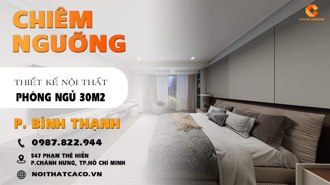 avatar video Thiết Kế Nội Thất Phòng Ngủ 30m2 Đẹp Tiện Nghi