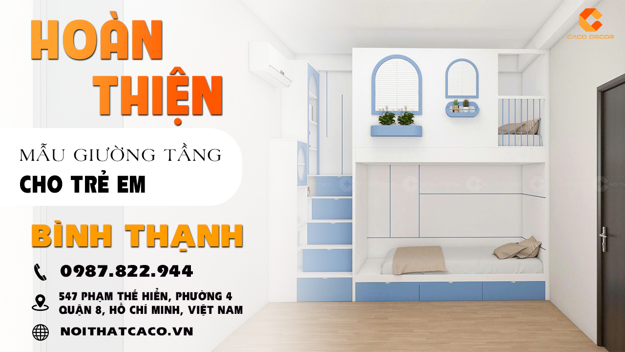 avatar video Mẫu Giường Tầng Trẻ Em Thông Minh Có Kệ Trang Trí Cực Đẹp