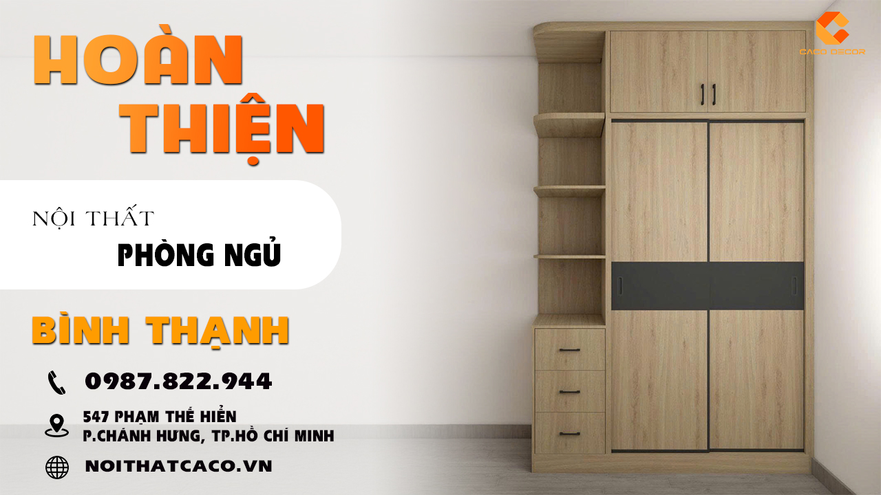avatar video Hoàn Thiện Combo Phòng Ngủ Gỗ MDF Hiện Đại Phường Bình Thạnh