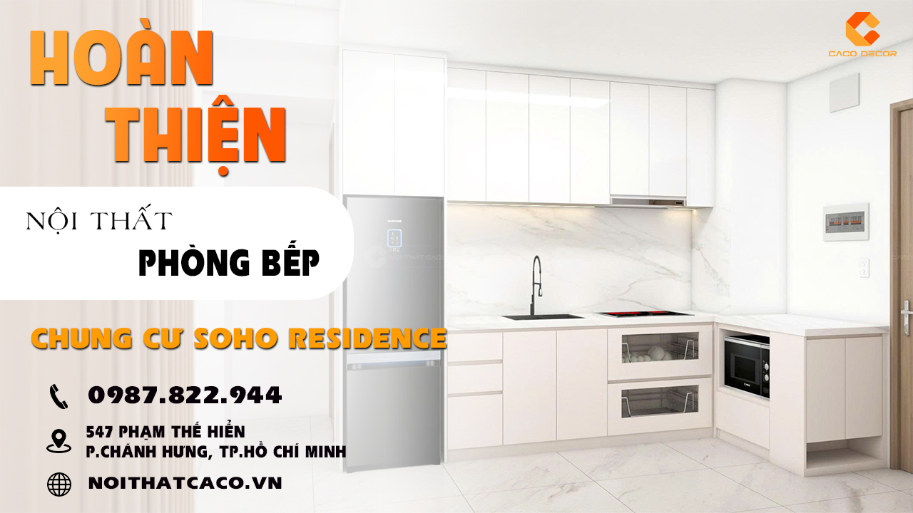 avatar video Hoàn Thiện Nội Thất Bếp Tại Căn Hộ Chung Cư Soho Residence