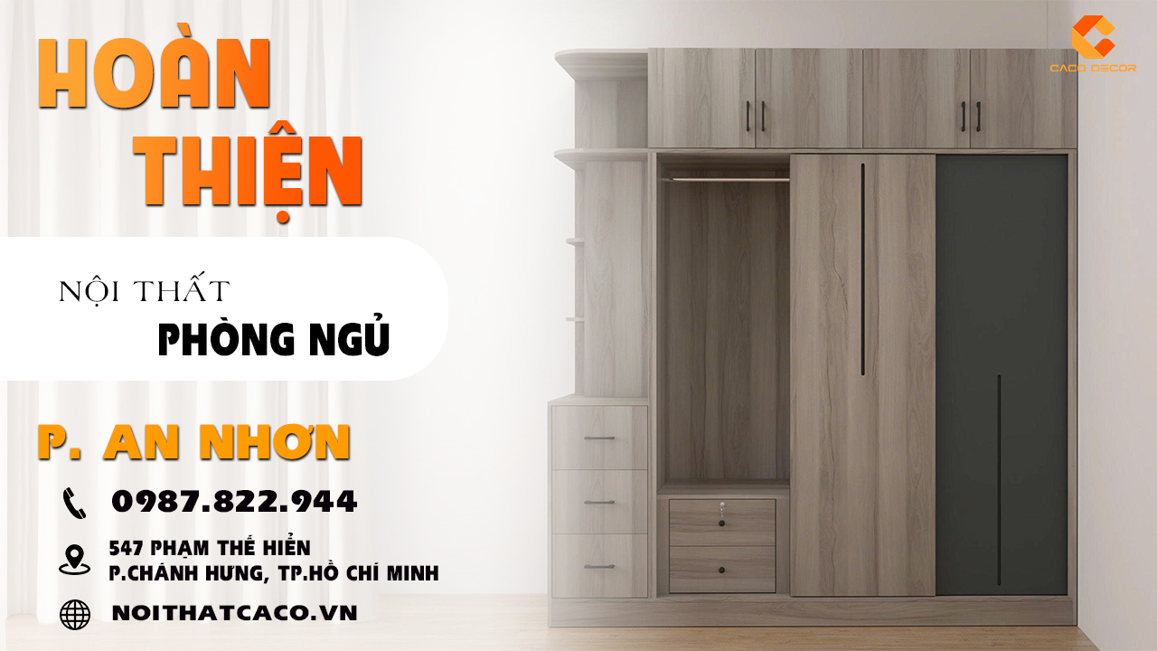 avatar video Hoàn Thiện Combo Phòng Ngủ Gỗ MDF Tại Phường An Nhơn