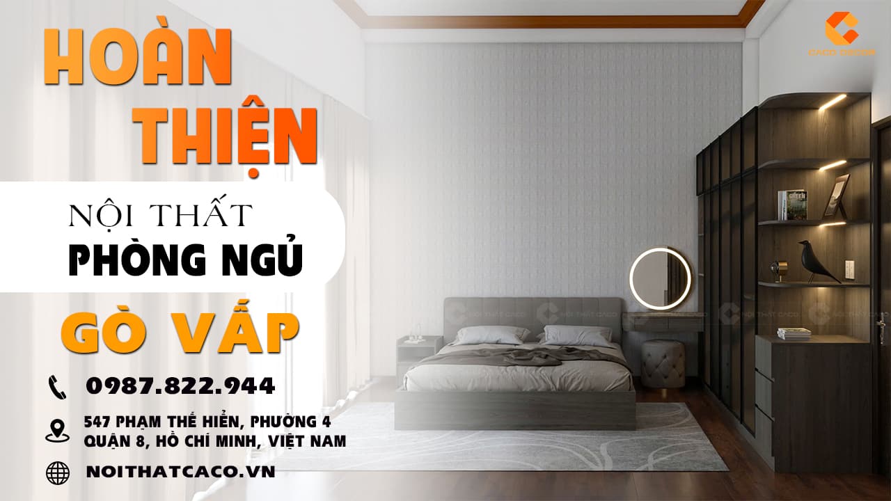 avatar video Mẫu Thi Công Nội Thất Phòng Ngủ Trọn Gói Tại Quận Gò Vấp