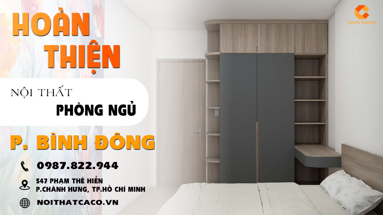avatar video Hoàn Thiện Combo Phòng Ngủ Gỗ Hiện Đại Tại Phường Bình Đông