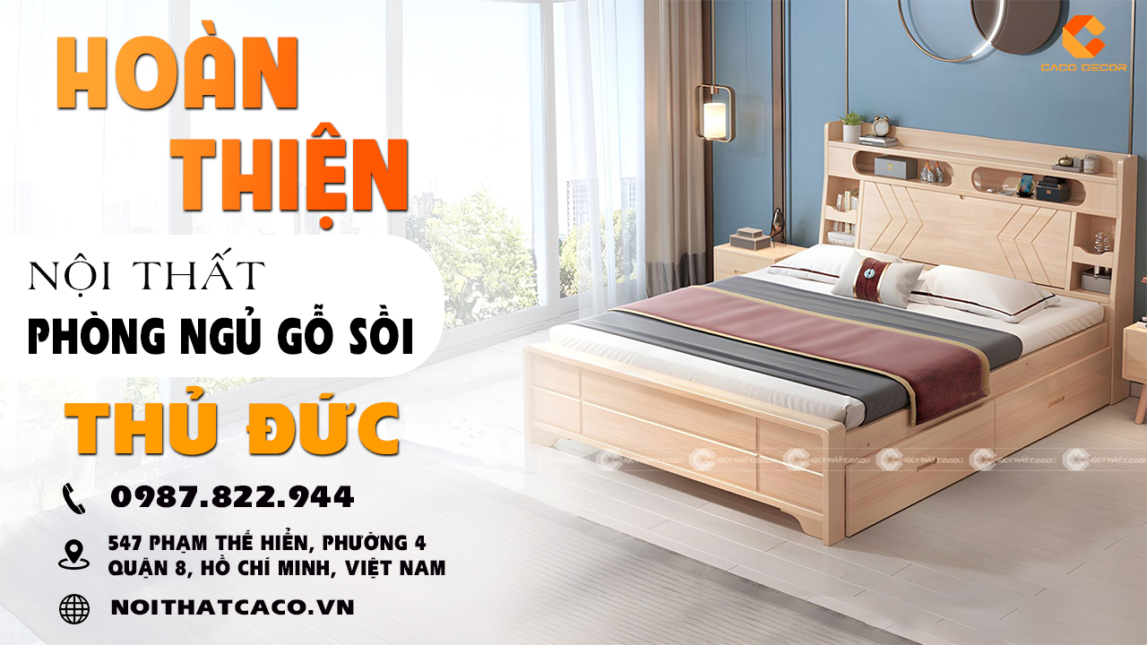 avatar video Combo Phòng Ngủ Gỗ Sồi Tự Nhiên Cho Nhà Phố Thủ Đức