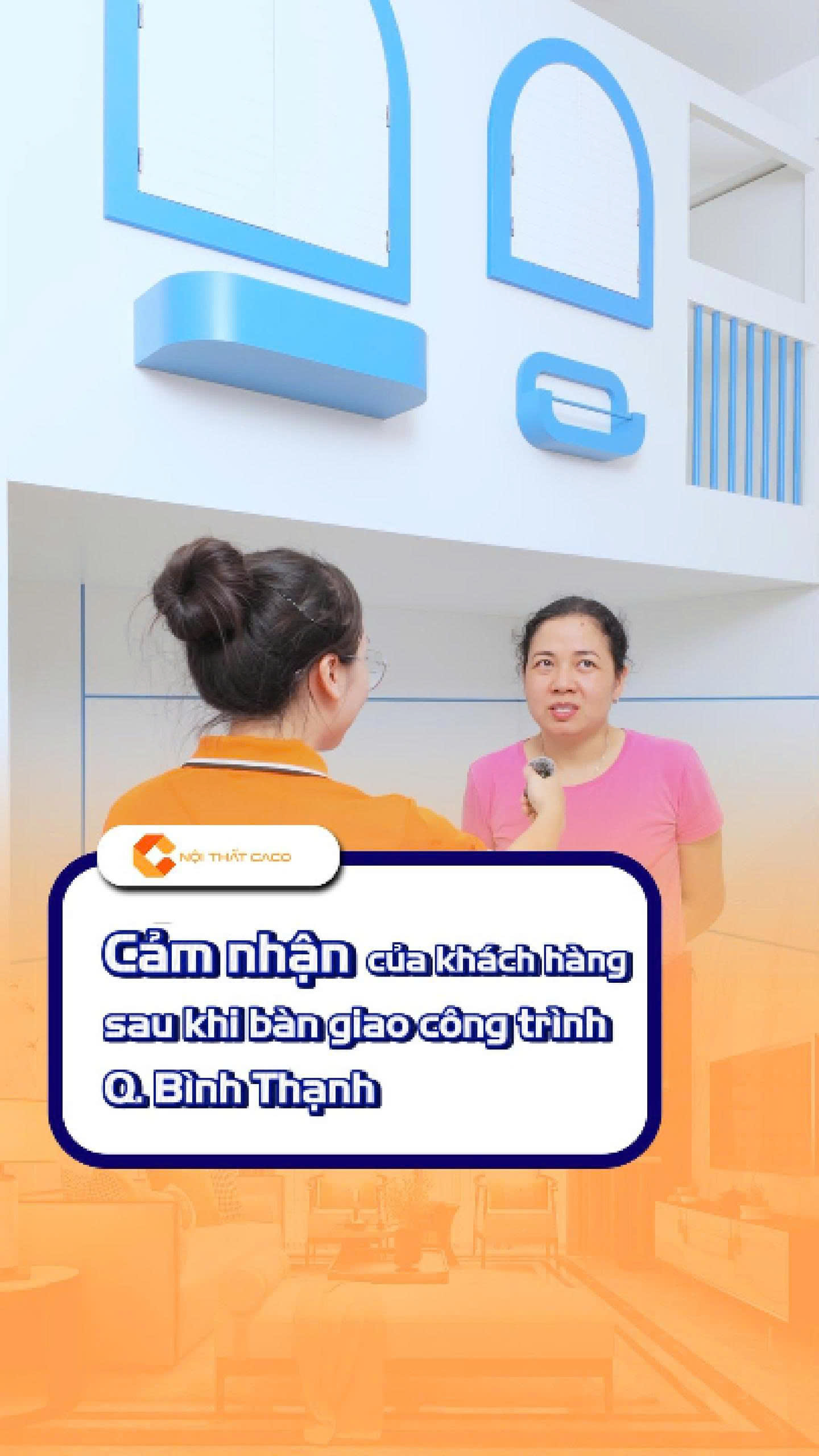 Phỏng Vấn Khách Hàng Khi Bàn Giao Mẫu Giường Tầng Trẻ Em