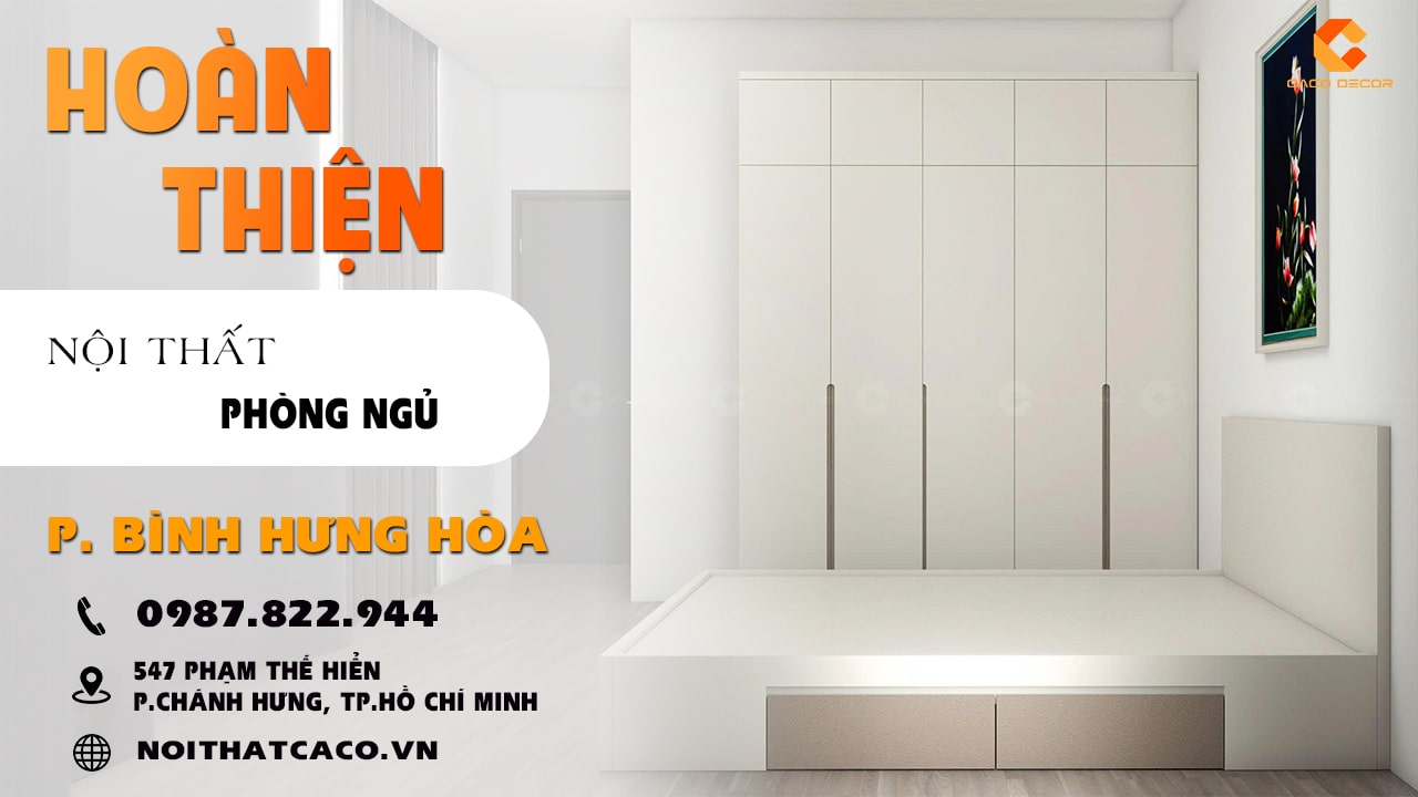 avatar video Combo Phòng Ngủ Màu Be Thi Công Tại Phường Bình Hưng Hòa