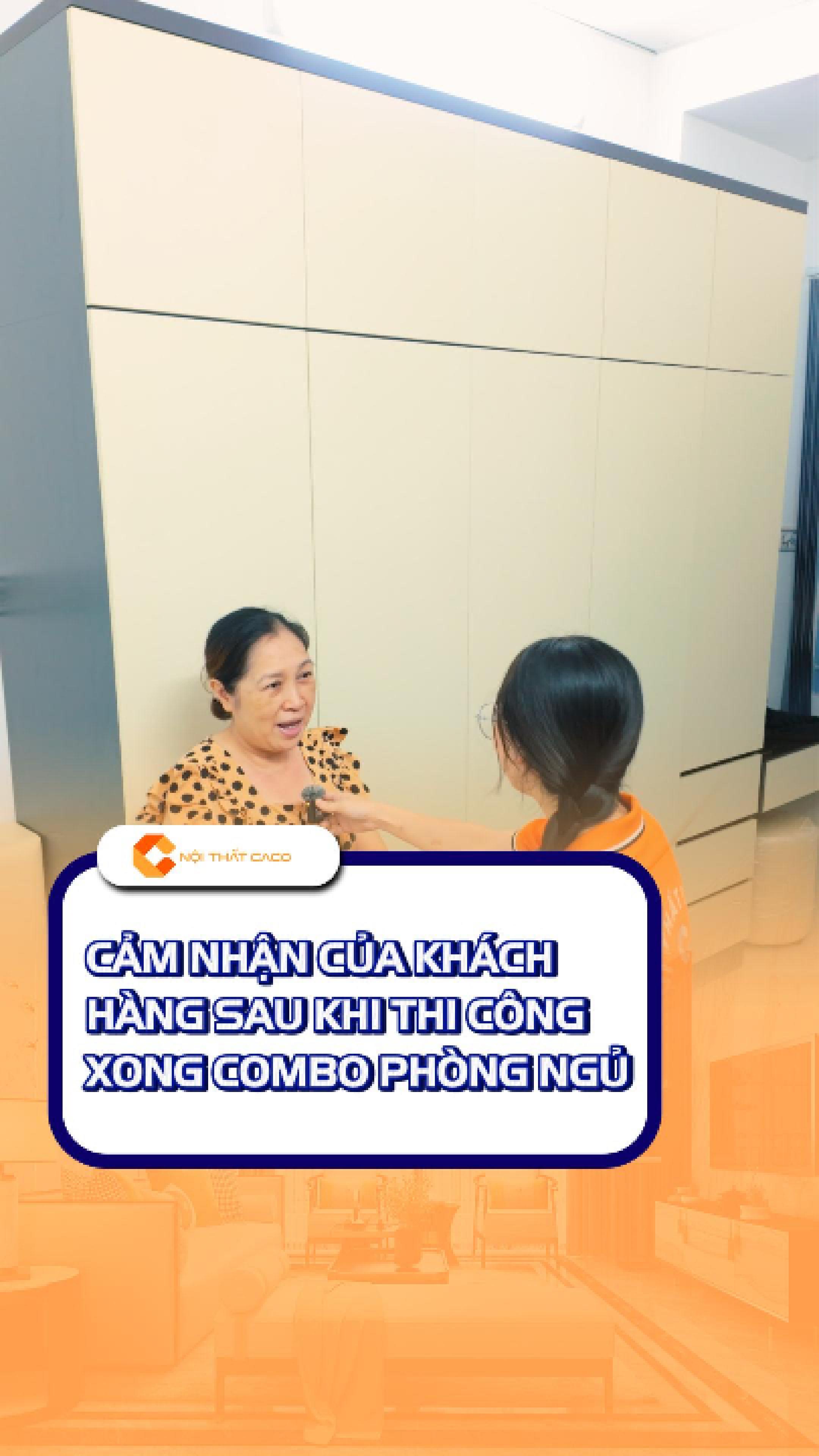 Phỏng Vấn Khách Hàng Sau Thi Công ComBo Phòng Ngủ