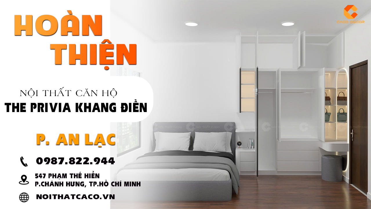 avatar video Thi Công Nội Thất Căn Hộ The Privia Khang Điền Phường An Lạc