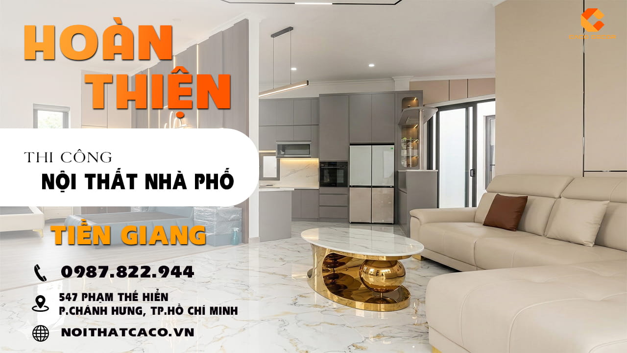 avatar video Thi Công Nội Thất Nhà Phố 3 Phòng Ngủ Tại Tiền Giang