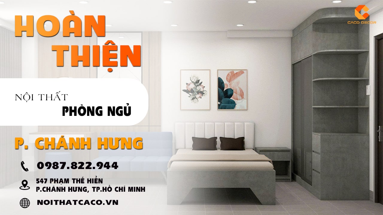 avatar video Thi Công Combo Phòng Ngủ Tone Xám Xi Măng Phường Chánh Hưng