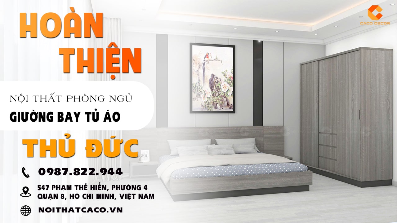 avatar video Combo Phòng Ngủ Gỗ Với Giường Bay, Tủ Áo Đẹp Hiện Đại