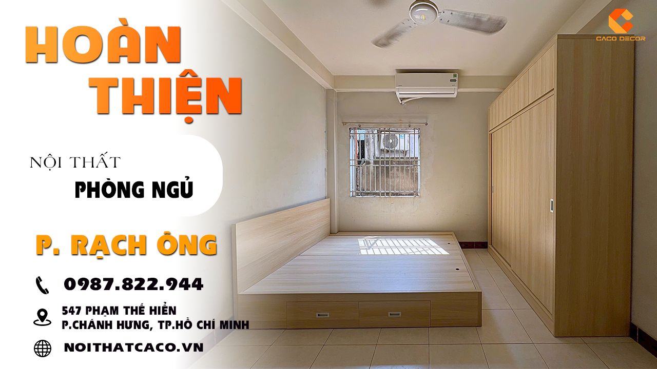 avatar video Thi Công Nội Thất Phòng Ngủ Gỗ MDF Trọn Gói Phường Rạch Ông
